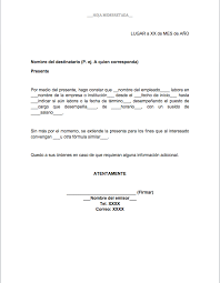 Cartas de recomendación laboral y personal. Constancia De Trabajo Carta Laboral Formatos Y Ejemplos Word Para Imprimir