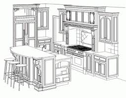Perspective Drawing Kitchen Designs Layout Kitchen Plans Kitchen Cabinet Plans