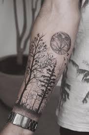 110 Awesome Forearm Tattoos Cuded Forest Forearm Tattoo Cool Forearm Tattoos Tattoos For Guys