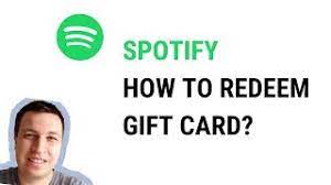 Redeem a spotify gift card. How To Redeem Spotify Gift Card Youtube