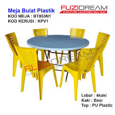 Cuma beli kain, spray clear dan span je…. Meja Restoran Pembekal Perabot Sekolah