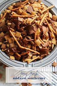 Mom S Texas Trash Midwest Southerner Recipe In 2021 Chex Mix Recipes Diner Recipes Texas Trash