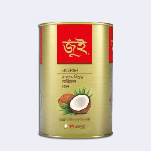 Jui Nature Pure Coconut Oil (টিন) | ৩৫০ ml