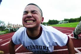 Photo by Eric Puente, Missouri Military Academy, Mexico, Missouri (intense  facial expression, worm's eye view, leading lines)