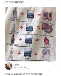 Looks Like Ice Is The Problem Beer Life Crazy Funny Memes Funny Relatable Memes Haha Funny
