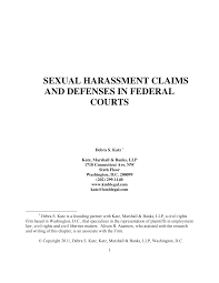 It's described as 'causing alarm or distress' and also as 'putting people in fear of violence'. Https Www Kmblegal Com Wp Content Uploads 110214 Cle Katz Sexual Harassment Federal Claims Defenses Pdf