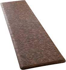 Kitchen mats set und mehr. Amazon Com Kmat Kitchen Mat Cushioned Anti Fatigue Floor Mat Waterproof Non Slip Standing Mat Ergonomic Comfort Floor Mat Rug For Home Office Sink Laundry Desk 17 3 W X 60 L Brown Kitchen Dining