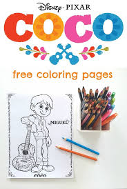 Just print them out for your next disney party! Free Disney Pixar S Coco Coloring Pages Inner Child Fun