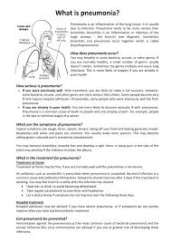 Labored or difficult breathing—the feeling that it is hard to breathe in out—is also a warning sign. What Is Pneumonia