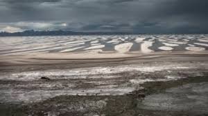 Iran's largest salt lake in Asia has dried up