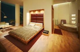 For those that prefer their privacy but still like the idea of open spaces, half walls and private platforms for the tub can be installed. 19 Outstanding Master Bedroom Designs With Bathroom For Full Enjoyment