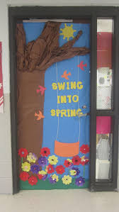 Swing Into Spring School Door Decorations Spring Classroom Door Door Decorations Classroom