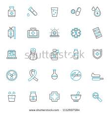 Download 290,000+ royalty free healthcare icon vector images. Set Of Medical Icons With Blue Thin Line Editable Stroke Use For Healthcare Or Hospital Web Icon Asset And Picto Medical Icon Medical Illustration Thin Line