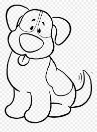 Maybe you would like to learn more about one of these? Cute Dog Coloring Pages Simple Dog Coloring Sheet Clipart 1143503 Pinclipart