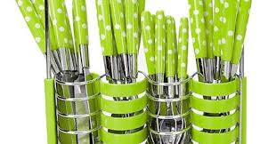 (1) 1 set sendok makan polkadot, cuterly set sendok stainless steel, sendok polkadot set. Sendok Polkadot Vicenza Stainless Stell Cutlery Set V245c Shopee Indonesia