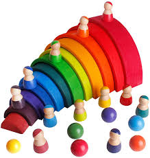 Buy wooden stacking toy and get the best deals at the lowest prices on ebay! Buy 30 Pcs Wooden Rainbow Tower Stacker Building Blocks With Balls Dolls Colorful Stem Montessori Toys Sorting Stacking Games Puzzles Educational Kit For Kids Online In Hungary B08ghsvg5x