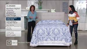 Get directions, reviews and information for northern nights bed & breakfast in geraldton, on. Northern Nights Colonial Jacquard Bedspread W Fringe On Qvc Youtube