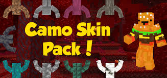 Download skins for minecraft for free and enjoy your favorite game with new skin! Camouflage Skin Pack 1 16 Nether Update Minecraft Skin Packs
