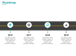 Roadmap 2016 To 2019 L841 Ppt Powerpoint Presentation