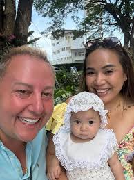 Admiration for a family photo with a baby