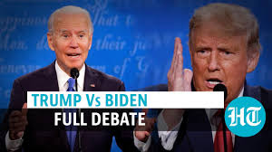 Trump Vs Biden Final Faceoff L Full Presidential Debate L Us Election 2020 Youtube