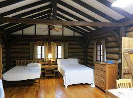 Trails and boardwalks that extend over upper myakka lake offer visitors the opportunity to get close and view the wildlife. Interior Of Log Cabin At Myakka River State Park Myakka River State Park State Park Cabins State Parks