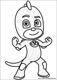 Dibujo de un pijama para imprimir y pintar. Dibujos Para Colorear Pj Mask Pdf