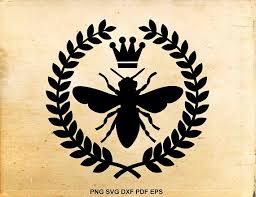 Queen Bee Svg File Bee Svg Clipart Shirt Design Iron On Clip Art Bee Queen Bees