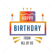What should we celebrate first: Free Happy Birthday From All Of Us Stock Vectors Stockunlimited