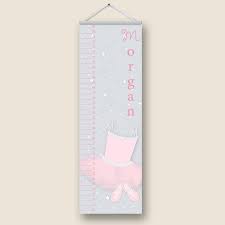 ballerina girl personalized growth charts 49 95