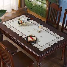 Ships free orders over $39. Brown Flower Embroidered Lace Small Coffee Table Tablecloth Rectangular Buy Online In Angola At Angola Desertcart Com Productid 13033848