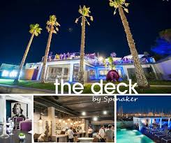 The Deck Restaurant Bar Rooftop Piscine Picture Of Le Spinaker Port Camargue Tripadvisor