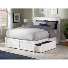 This platform bed anchors your bedroom in an elegant, contemporary style. King Size Platform Bed With Drawers Underneath