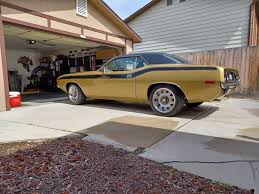 Image result for Honey Gold 1972 Barracuda