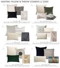 18 Neutral And Textured Pillow Combos 5 Rules For Guaranteed Combo Ing Success Emily Henderson Throw Pillows Living Room Living Room Pillows Living Room Decor Neutral