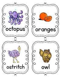 I bake cake in the oven · orange: Write The Room Letter O Words By Shelley Bean Designs Tpt
