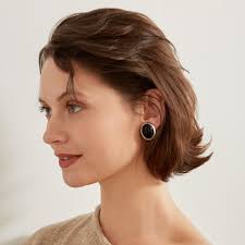 Faye Silver Statement Earrings