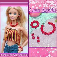 Barbie Doll Jewelry Set Barbie Necklace And Bracelet By Sinogem 3 99 Barbie Jewerly Doll Jewelry Barbie Diy