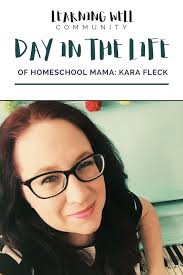 A DAY IN THE LIFE OF HOMESCHOOL MAMA KARA FLECK