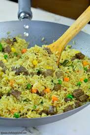 Grilled pork and vegetables fried rice step by step. Nigerian Fried Rice Chef Lola S Kitchen Video