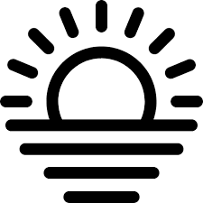 Beach Sunset Free Travel Icons