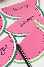 Mit Hipp Eiszapfen Wird Der Kindergeburtstag Zum Renner Diy Einladungskarte Wassermelone Einladung Geburtstag Basteln Diy Einladungskarten Kindergeburtstag