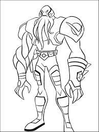 Coloring Pages Printable Ben 10 Coloring Pages