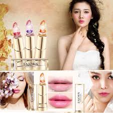 Newly launched lip gloss with real flower. Clear Jelly Temperature Change Color Lipstick Flower Inside Buy At A Low Prices On Joom E Commerce Platform