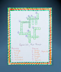 Get into the grid with crossfire. Bilingual Crossword Puzzle Crayola Com