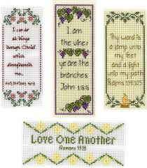 This cross stitch patterns was stitched on 14 count white aida and dmc embroidery floss. Bookmark Blessings Cross Stitch Pattern