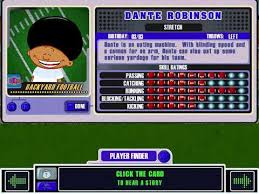 Recent backyard baseball characters tier lists. Backyard Football 2002 Meet The Player Youtube