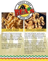 Wondering What The Difference Is Between Pork Rinds And Cracklins We Have The Answer Cracklins Pork Rinds Snacks