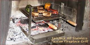 Spitjack For Grilling Over The Fireplace Fire I Want One Fireplace Cooking Tuscan Fireplace Camping Grill