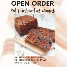 Menerima tempahan kek kukus buahan :) penghantaran sampai ditangan anda. Kek Kukus Buah Che Nab Home Facebook